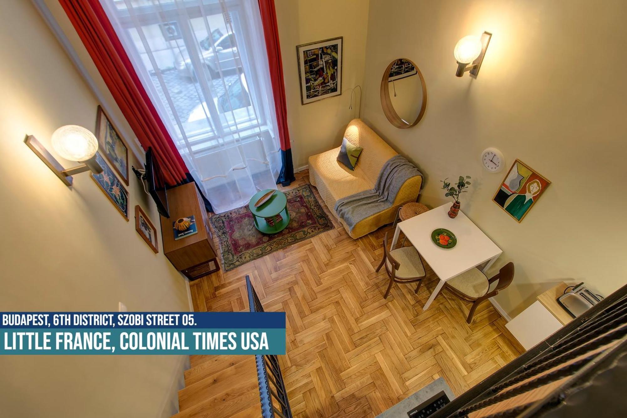 Little Americas Usa Colonial Times Apartments Budapeste Exterior foto