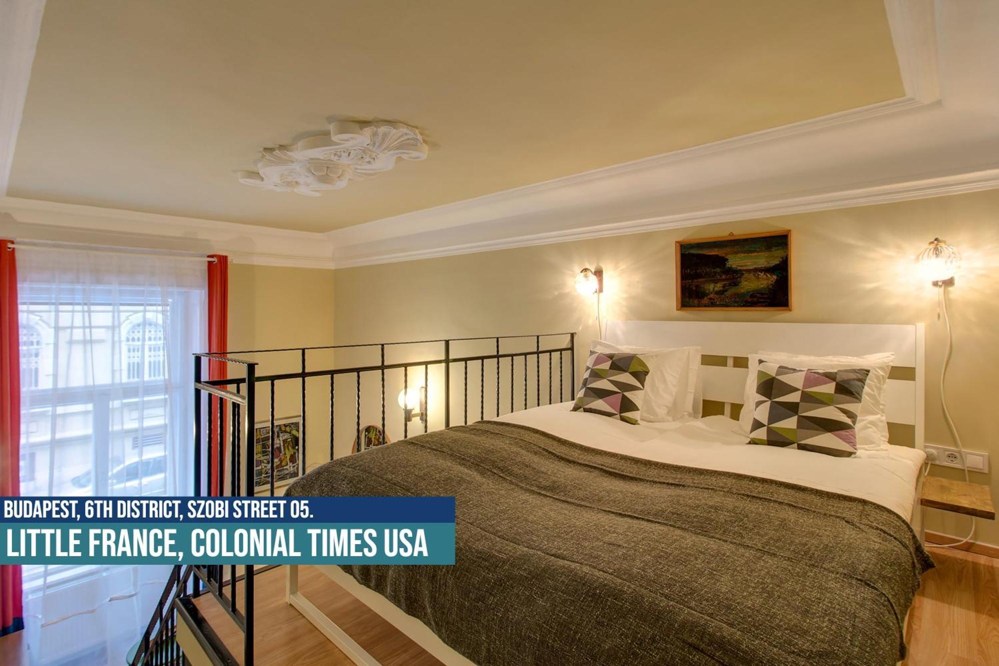 Little Americas Usa Colonial Times Apartments Budapeste Exterior foto