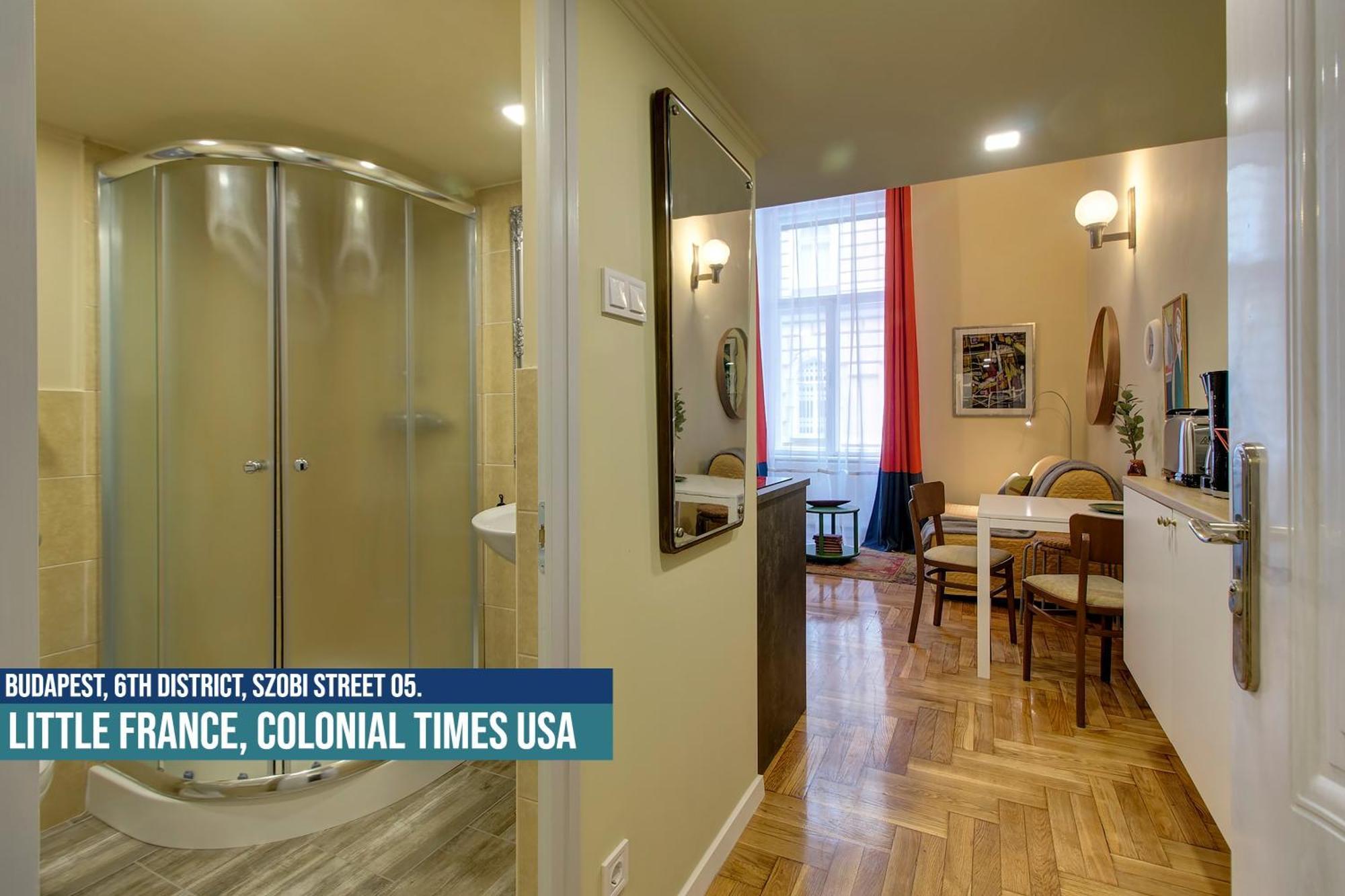 Little Americas Usa Colonial Times Apartments Budapeste Exterior foto
