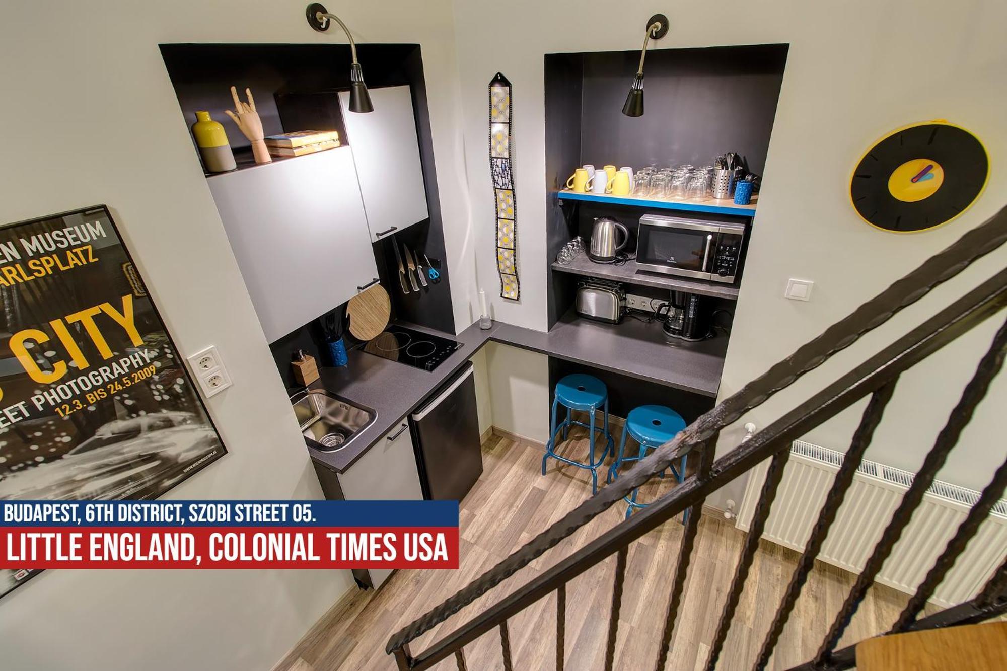 Little Americas Usa Colonial Times Apartments Budapeste Exterior foto
