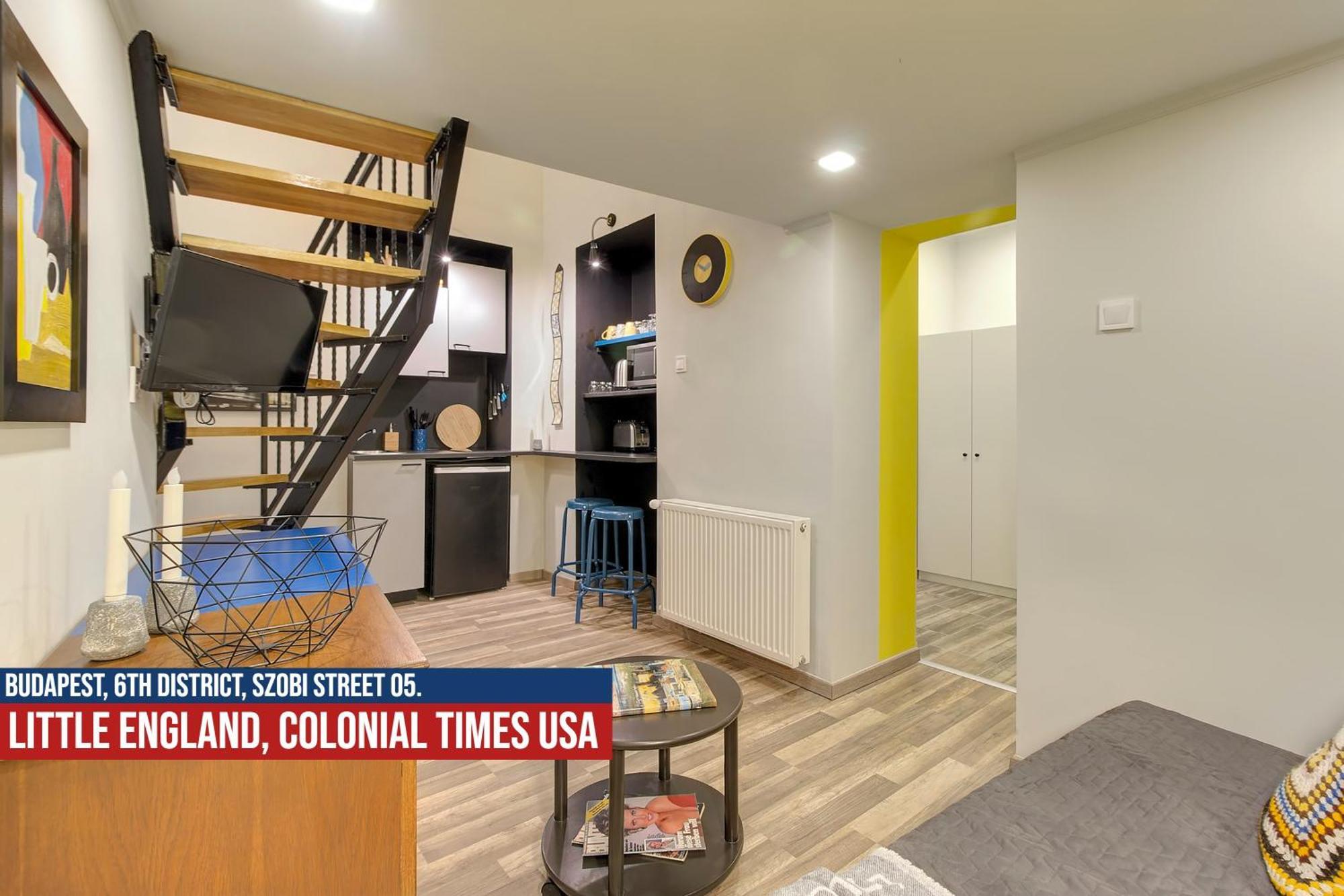 Little Americas Usa Colonial Times Apartments Budapeste Exterior foto