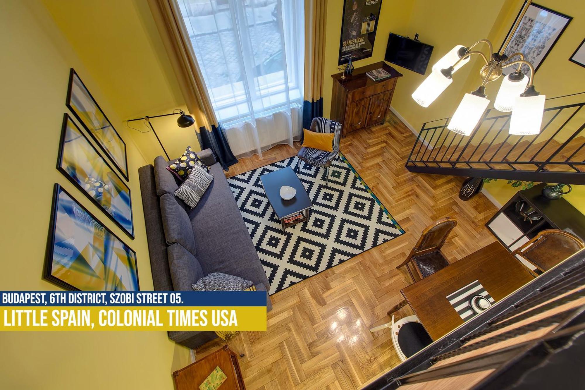 Little Americas Usa Colonial Times Apartments Budapeste Exterior foto