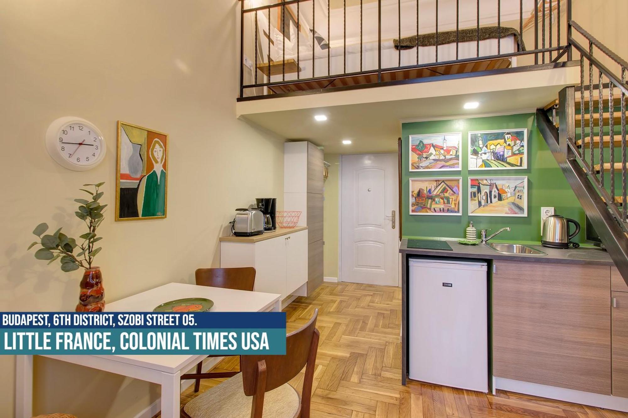 Little Americas Usa Colonial Times Apartments Budapeste Exterior foto