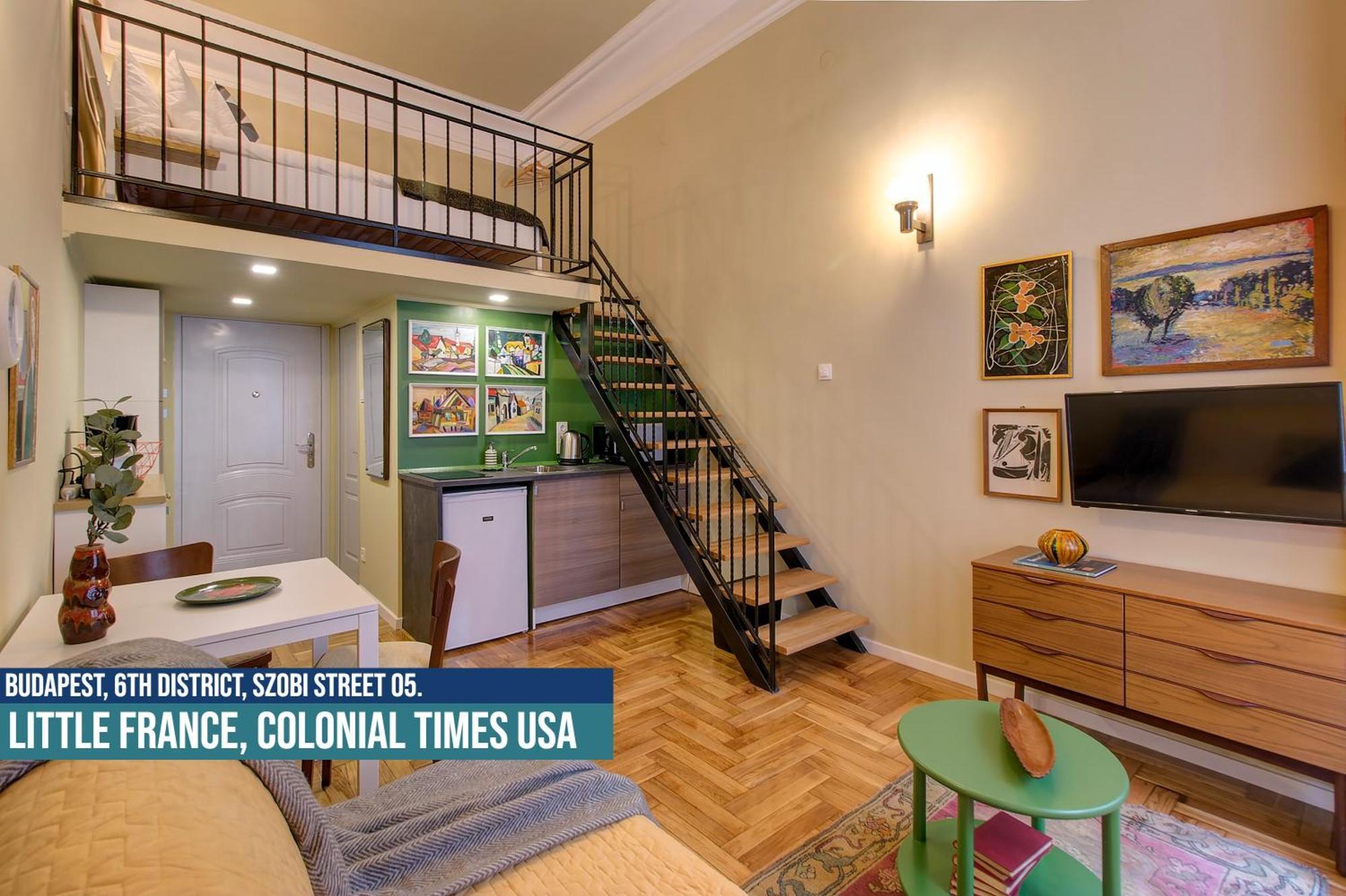 Little Americas Usa Colonial Times Apartments Budapeste Exterior foto