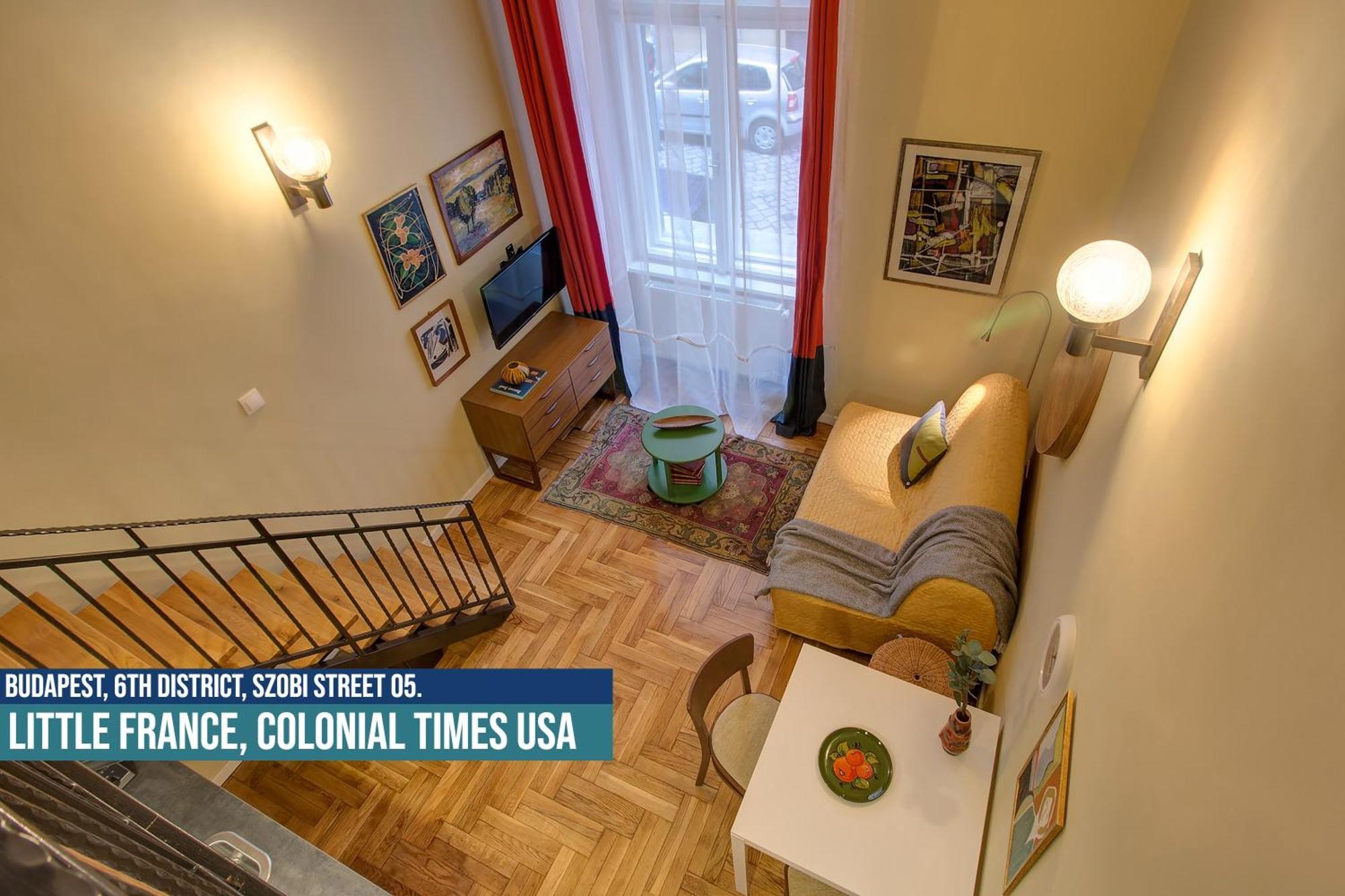 Little Americas Usa Colonial Times Apartments Budapeste Exterior foto