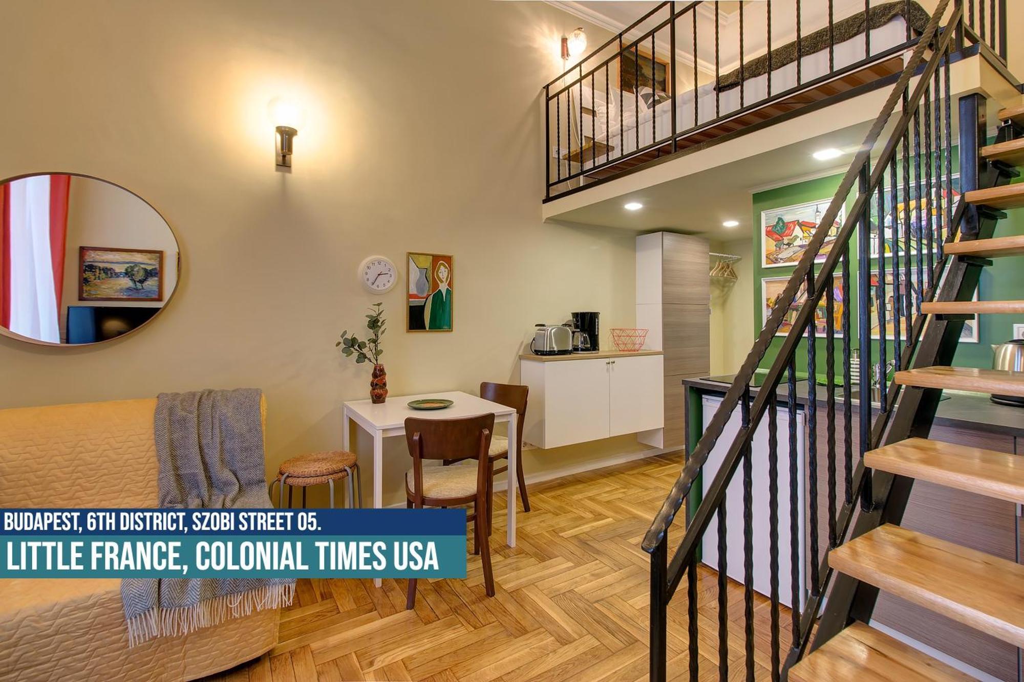Little Americas Usa Colonial Times Apartments Budapeste Exterior foto