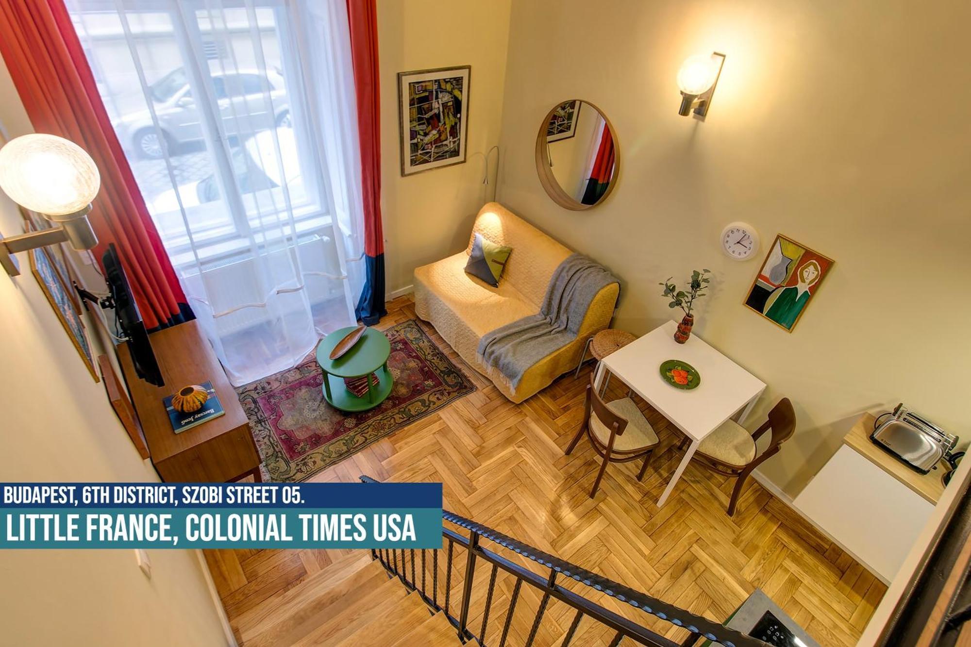 Little Americas Usa Colonial Times Apartments Budapeste Exterior foto